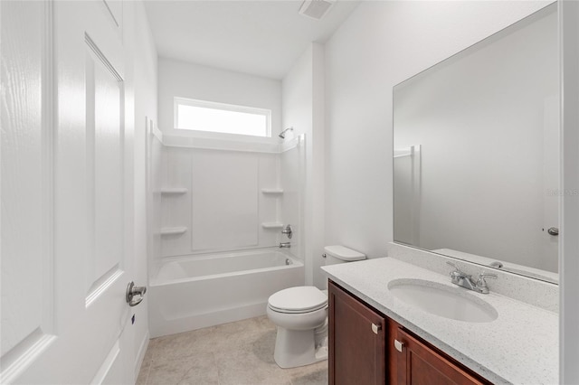 7536 SW 60th St, Ocala, FL 34476 - full bath featuring vanity, toilet, and  shower combination