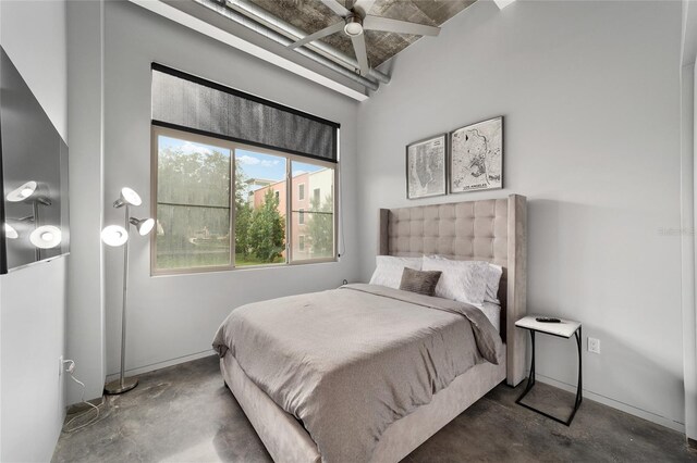 302 SE Broadway St Unit 240, Ocala, FL 34471 - bedroom featuring unfinished concrete floors