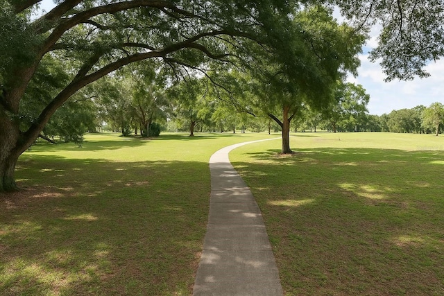 8926 SW 192nd Court Rd, Dunnellon, FL 34432 - view of community with a yard and view of wooded area
