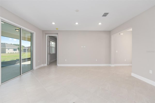 10569 SW 98th Pl, Ocala, FL 34481 - unfurnished room featuring baseboards and recessed lighting