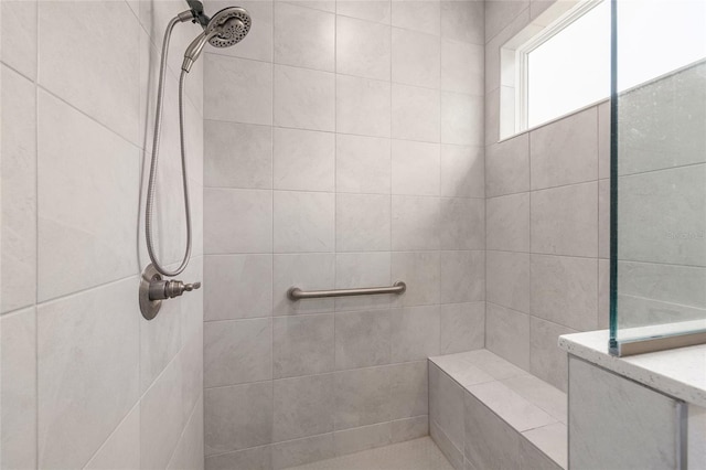 10427 SW 98th Place Rd, Ocala, FL 34481 - bathroom featuring tiled shower