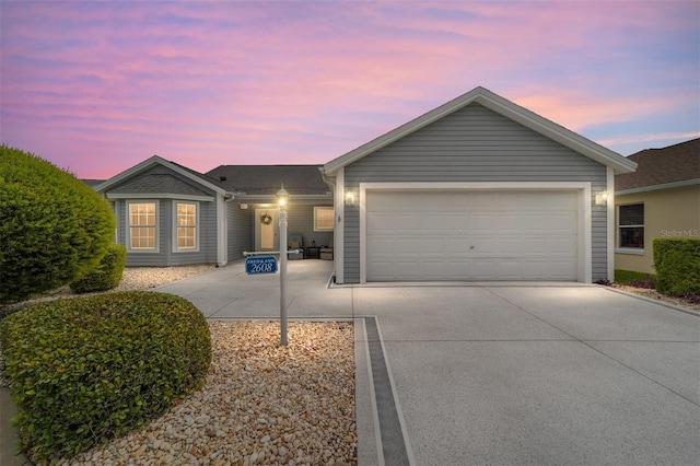 2608 Casso Ct, The Villages, FL 32162 - single story home featuring concrete driveway and a garage