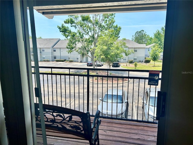 3705 SW 27th St Unit 621, Gainesville, FL 32608 - balcony with a residential view