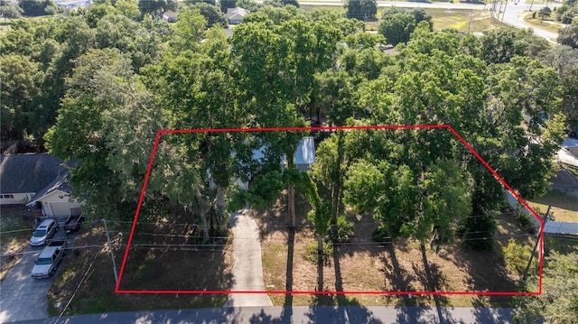 9 Juniper Pass Trl, Ocala, FL 34480 - aerial view of property and surrounding area featuring property boundaries highlighted