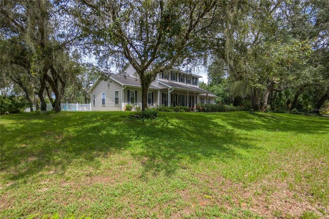 9709 E Baymeadows Dr, Inverness, FL 34450 - view of yard