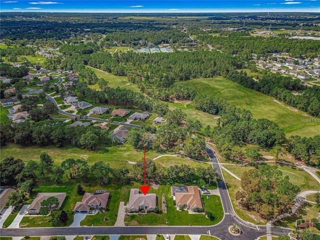 28 Golf View Dr, Ocala, FL 34472 - aerial overview of property's location featuring nearby suburban area