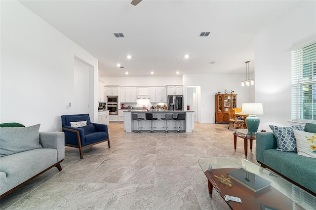 6046 SW 86th Cir, Ocala, FL 34481 - living area with recessed lighting