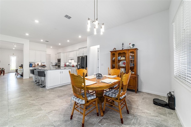6046 SW 86th Cir, Ocala, FL 34481 - dining space featuring recessed lighting and baseboards