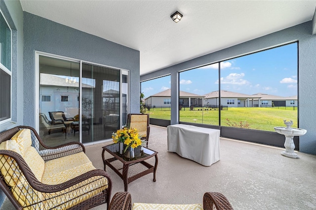 6046 SW 86th Cir, Ocala, FL 34481 - sunroom / solarium with a residential view