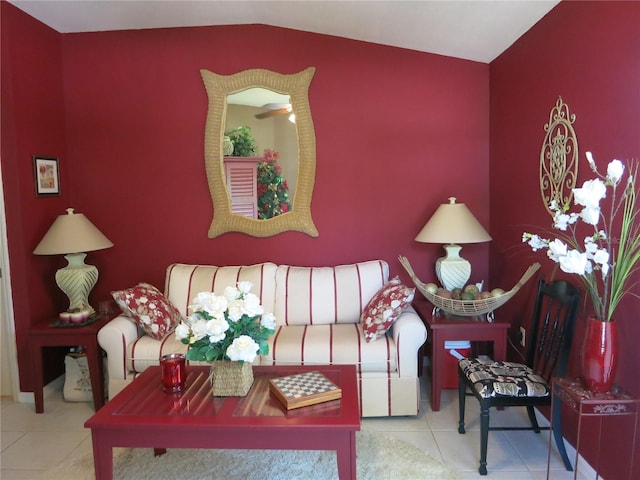 1799 W Shanelle Path, Lecanto, FL 34461 - tiled living area with vaulted ceiling