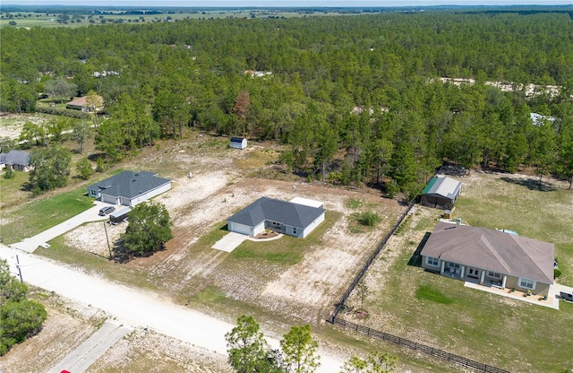 13561 SW 85th Pl, Dunnellon, FL 34432 - bird's eye view of a forest