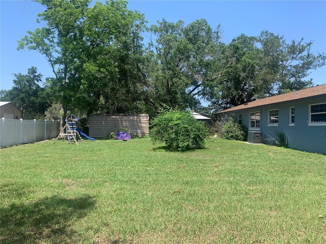1912 NE 50th St, Ocala, FL 34479 - view of yard with a playground