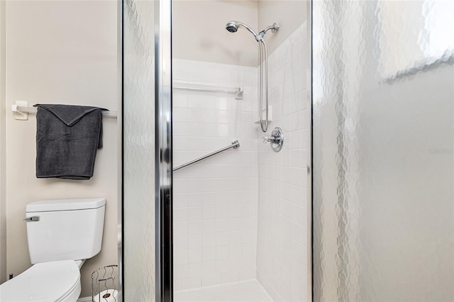 9729 SW 97th St, Ocala, FL 34481 - full bathroom with a shower stall and toilet