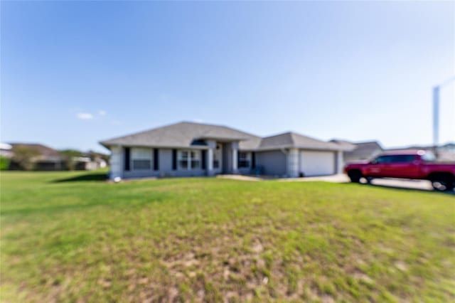 5920 SW 88th Pl, Ocala, FL 34476 - single story home featuring an attached garage and a front lawn