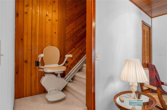 6620 S Merleing Loop, Floral City, FL 34436 - bathroom featuring wooden walls