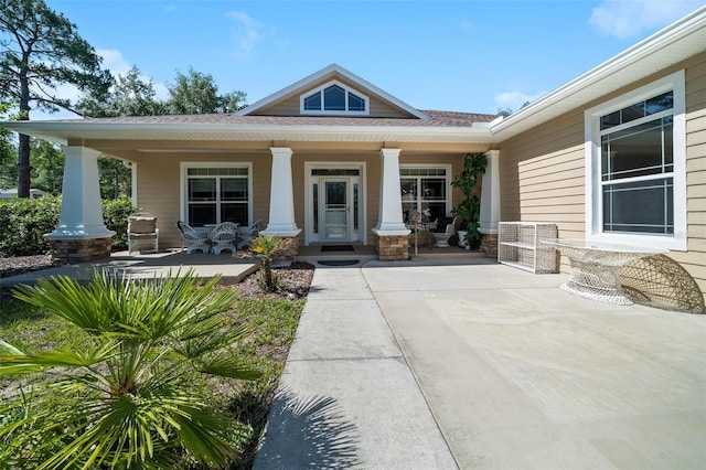 2948 W Henley Ln, Dunnellon, FL 34433 - property entrance with covered porch