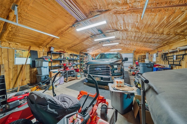 2948 W Henley Ln, Dunnellon, FL 34433 - garage with a workshop area