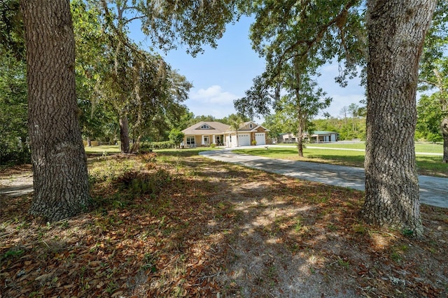 2948 W Henley Ln, Dunnellon, FL 34433 - view of front of home with a front lawn and concrete driveway