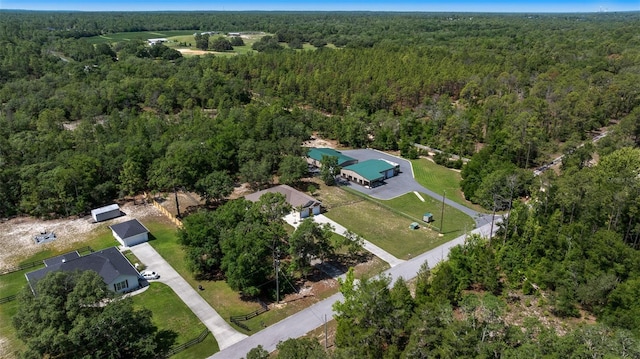 2948 W Henley Ln, Dunnellon, FL 34433 - aerial overview of property's location featuring a forest