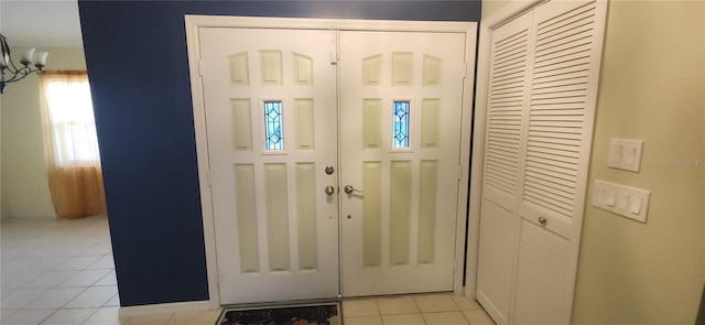 3891 N Grapefern Way, Beverly Hills, FL 34465 - entryway with light tile patterned floors