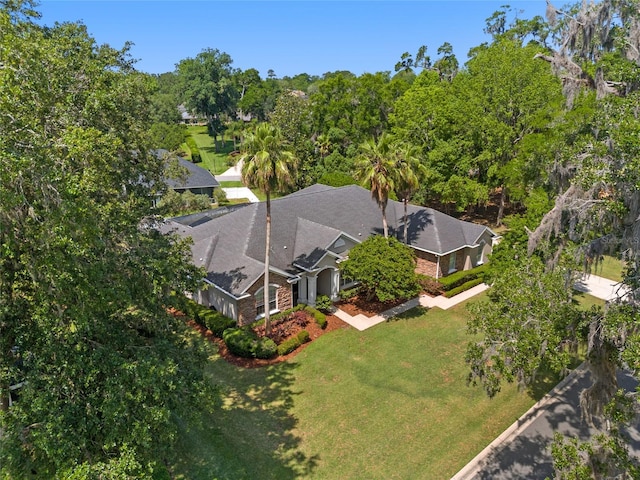 aerial view of property and surrounding area