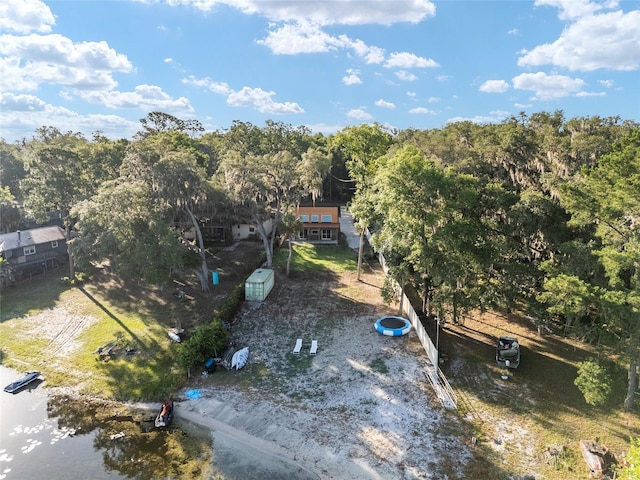 754 SE 167th Court Rd, Silver Springs, FL 34488 - aerial view of property and surrounding area with a forest