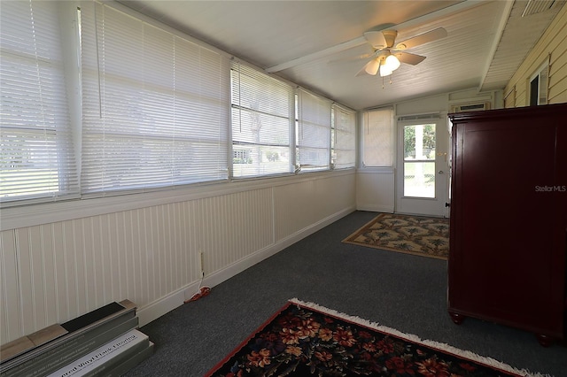6472 SW 106th Pl, Ocala, FL 34476 - unfurnished sunroom with vaulted ceiling