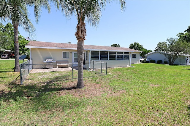 6472 SW 106th Pl, Ocala, FL 34476 - view of rear view of house