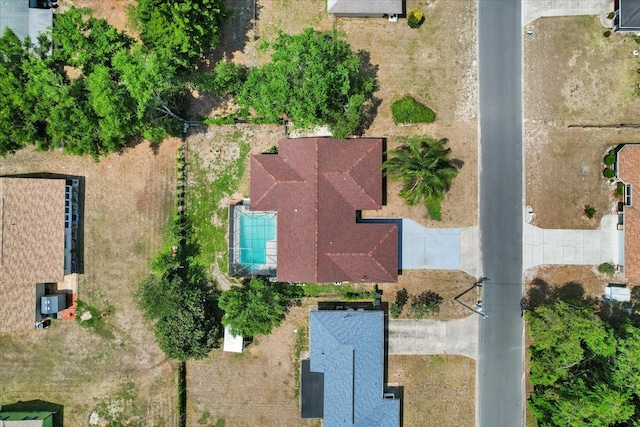 729 Sinclair Ter, Inverness, FL 34450 - drone / aerial view of a pool