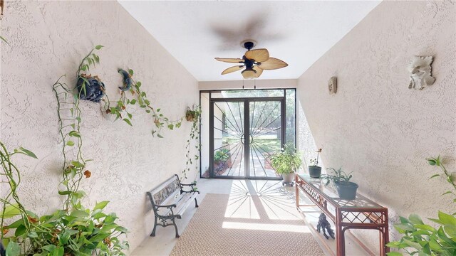 307 N Kinglet Ave, Hernando, FL 34442 - entrance to property featuring a ceiling fan