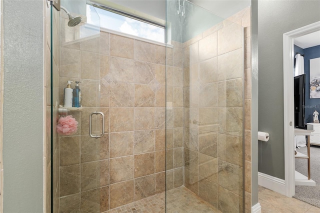 3612 SE 47th Ter, Ocala, FL 34480 - full bath with a shower stall and tile patterned flooring