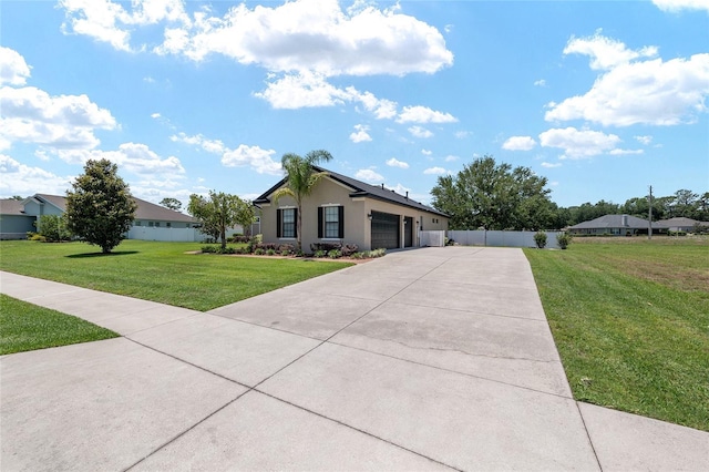 3612 SE 47th Ter, Ocala, FL 34480 - ranch-style home with stucco siding, driveway, and a garage