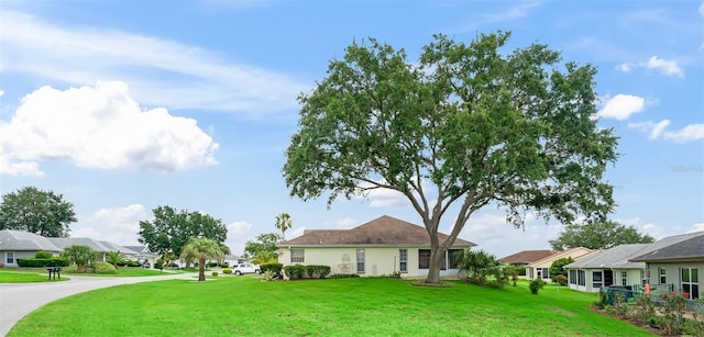17233 SE 115th Terrace Rd, Summerfield, FL 34491 - back of house with a yard and a residential view