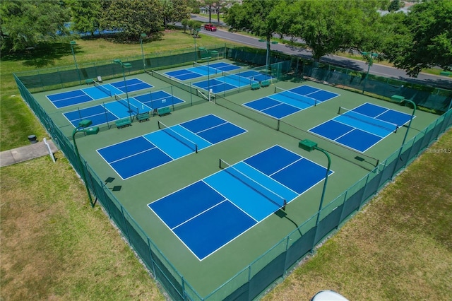 17233 SE 115th Terrace Rd, Summerfield, FL 34491 - view of tennis court