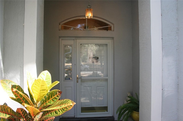 8735 SW 192nd Court Rd, Dunnellon, FL 34432 - entrance to property with stucco siding