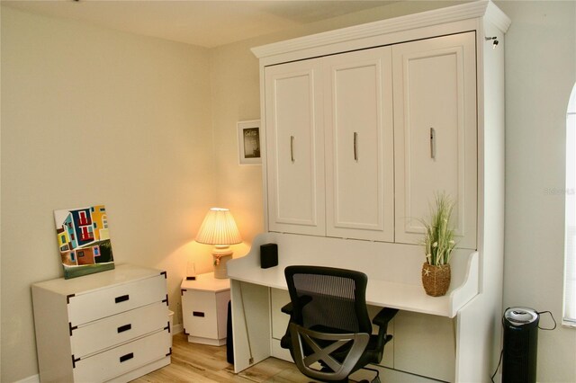 8735 SW 192nd Court Rd, Dunnellon, FL 34432 - office space featuring light wood-style floors