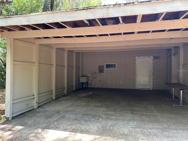 312 NW 28th St, Ocala, FL 34475 - garage featuring electric panel