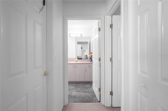 10444 S Clint Loop, Floral City, FL 34436 - hallway featuring a sink