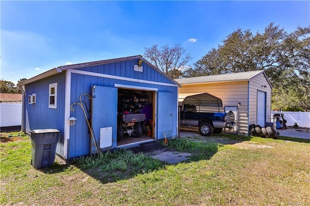 5626 W Justin Ct, Homosassa, FL 34448 - view of outbuilding featuring an outbuilding