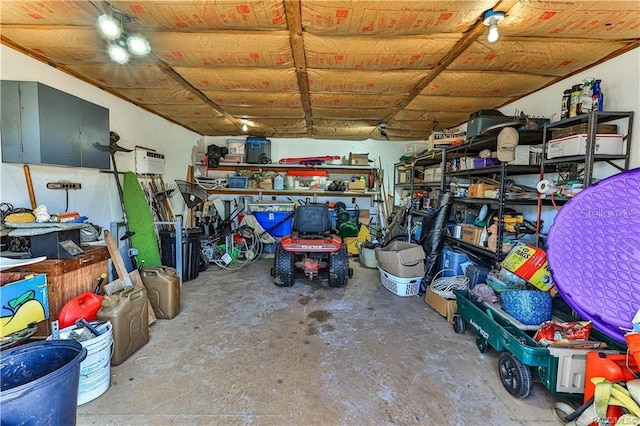 5626 W Justin Ct, Homosassa, FL 34448 - storage room with a garage