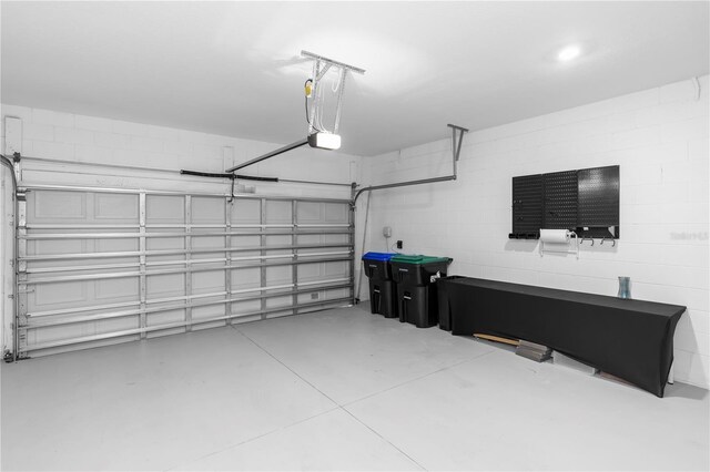 5248 Red Coral Cir, Mount Dora, FL 32757 - garage featuring a garage door opener