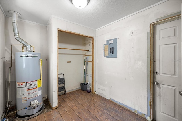 1014 NE 12th St, Ocala, FL 34470 - utility room featuring electric panel and water heater
