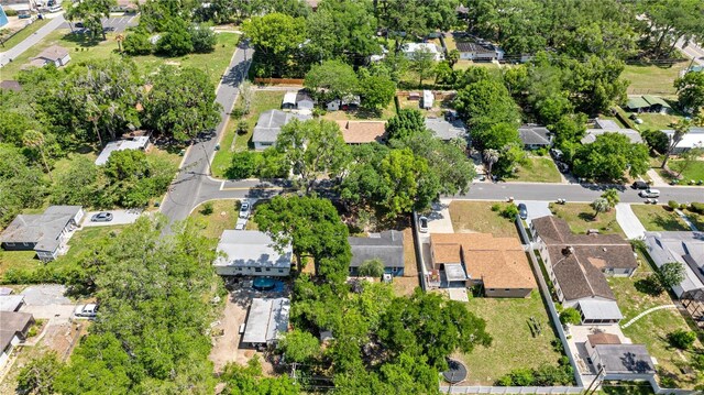 1014 NE 12th St, Ocala, FL 34470 - aerial view of property and surrounding area featuring nearby suburban area