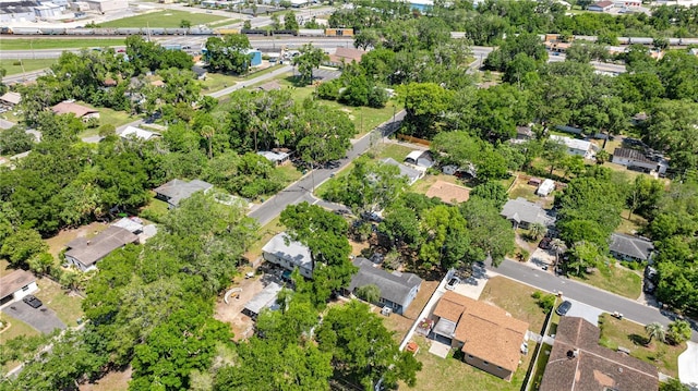 1014 NE 12th St, Ocala, FL 34470 - aerial view of property and surrounding area with nearby suburban area