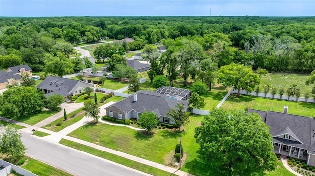 1107 SE 49th Ave, Ocala, FL 34471 - aerial perspective of suburban area featuring a forest