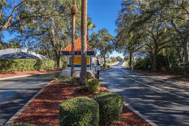 3656 E Lake Todd Dr, Hernando, FL 34442 - view of asphalt street featuring traffic signs
