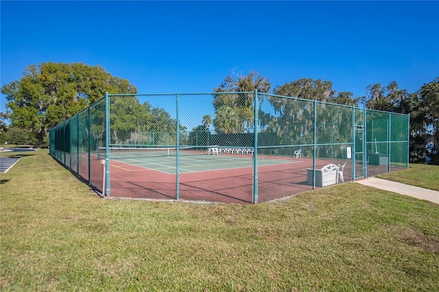 3656 E Lake Todd Dr, Hernando, FL 34442 - view of tennis court