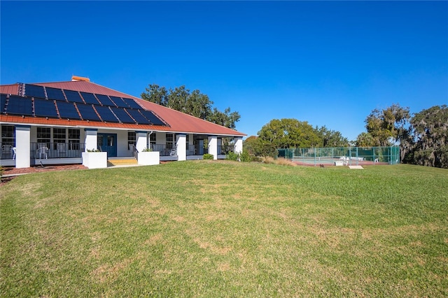 3656 E Lake Todd Dr, Hernando, FL 34442 - view of yard with a pool