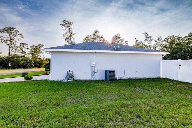 3897 SW 169th Lane Rd, Ocala, FL 34473 - view of home's exterior featuring central AC