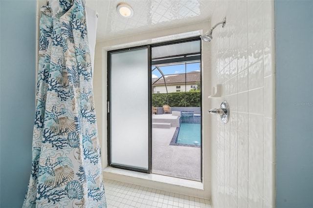 451 E Ireland Ct, Hernando, FL 34442 - doorway to outside with tile patterned floors